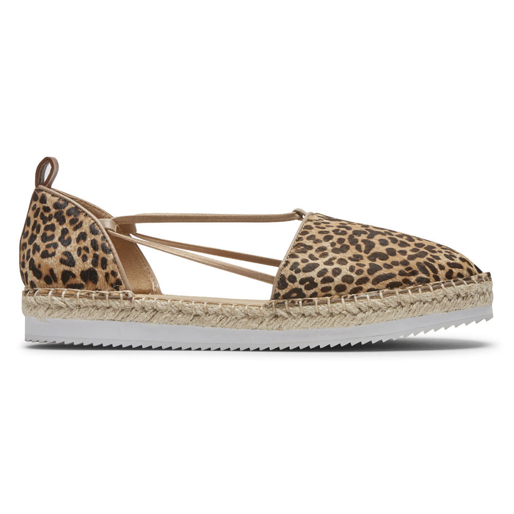 Rockport Womens Seaview Bungee - Slip-On Leopard - CDS932150